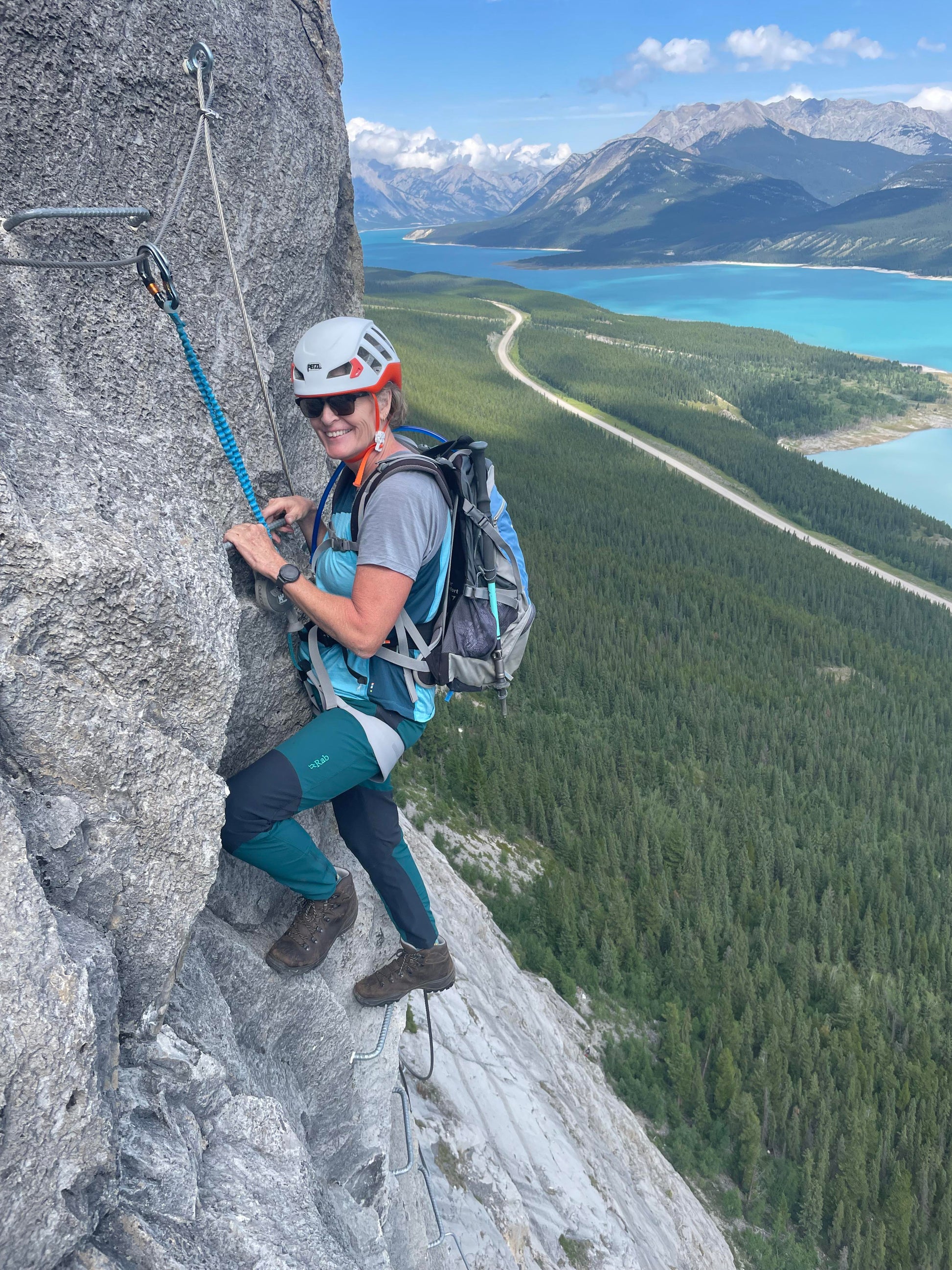 via-ferrata, calgary, exshaw, bow valley